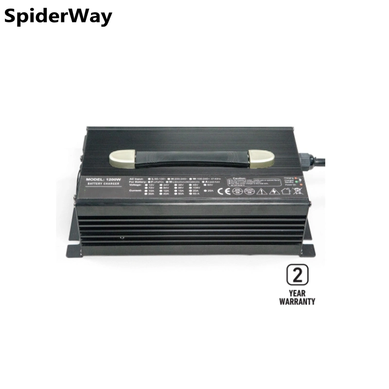 carregador da bateria de lítio de emergência móvel elétrica de 20 a de 60 V-85 V, SPI-1500-6020 wp