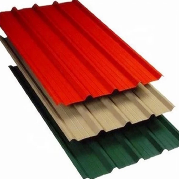 Best Rate Building Material Corrugated Roof Sheet 6feet 7feet 8feet 9feet 10feet Long PVC PE/SMP HDP 26 36inches for Roof Tile ISO CE Fast Delivery Time