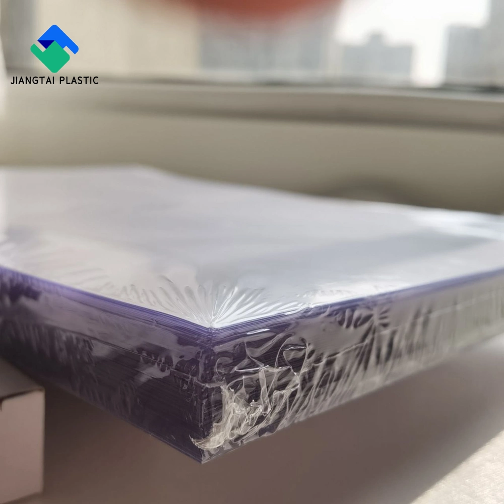 Jiangtai A3 A4 Customized Size Clear PVC Film Transparent PVC Sheet Binding Covers