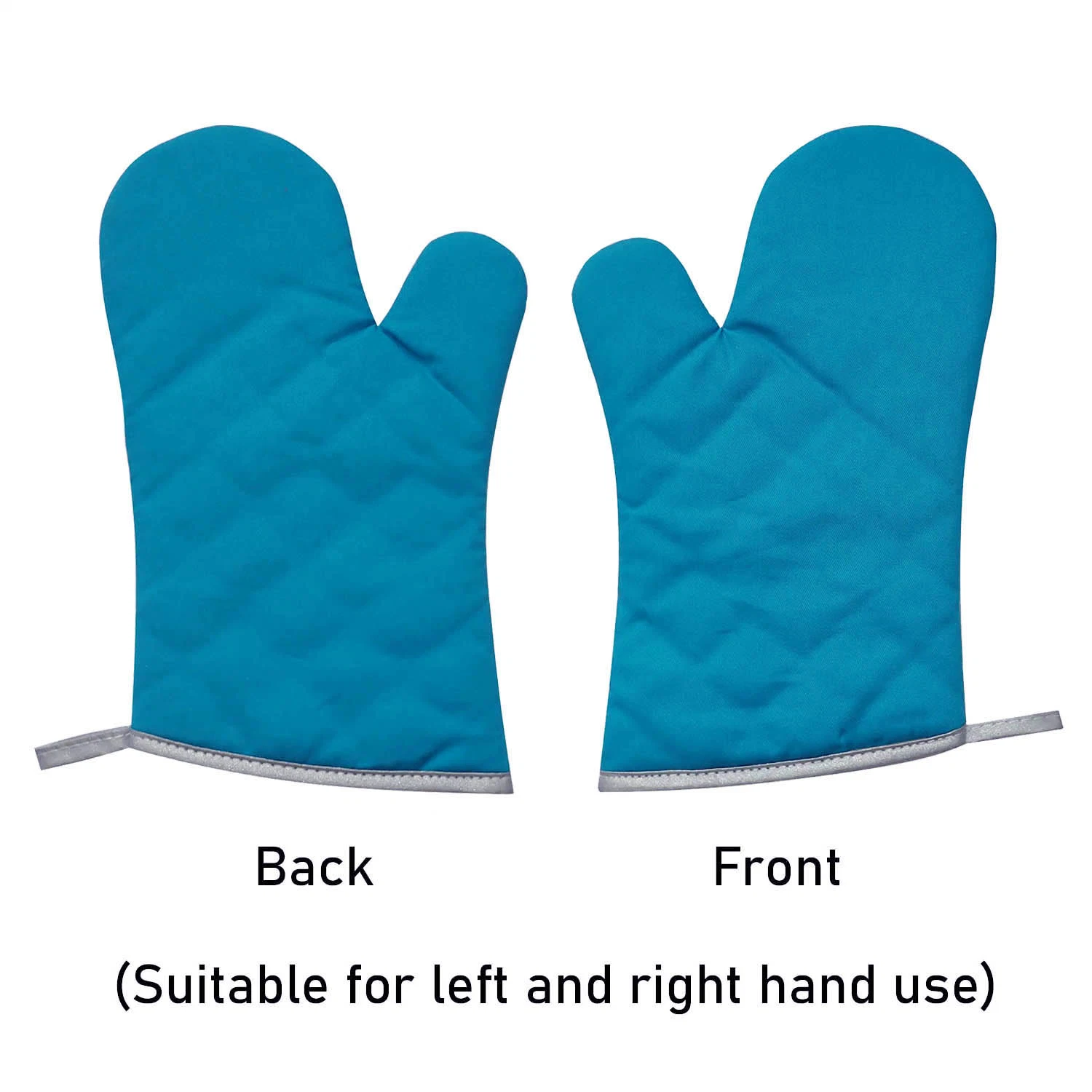 Oven Mitts 100% Cotton Heat Resistant 500 F Degree Gloves Men Women Cooking Baking Barbecue BBQ Microwave Crafting