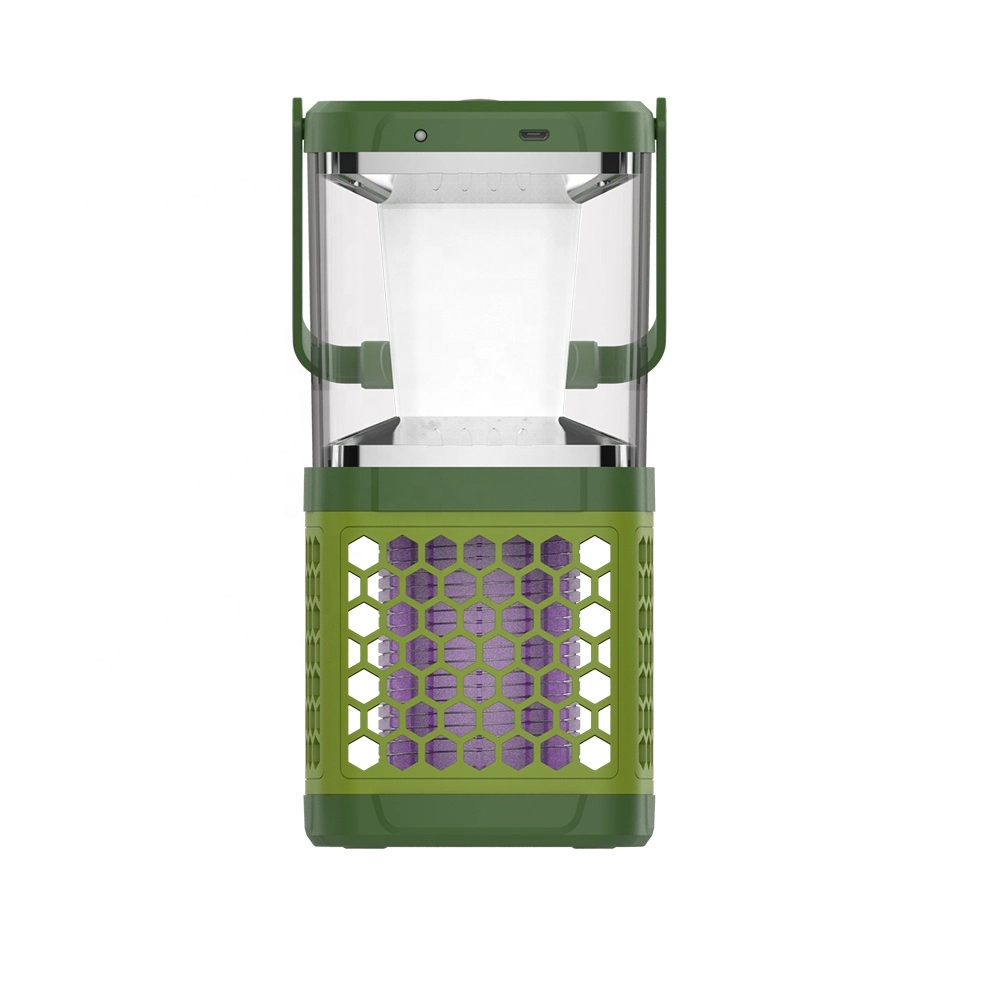 Electricity and Solar Rechargeable LED Mosquito Killer Lamp