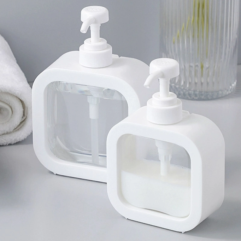 Bouteille de lessive étanche d'1L, bouteilles de détergent pour lessive en PET, seau de liquide de lavage, bouteille en plastique personnalisée.