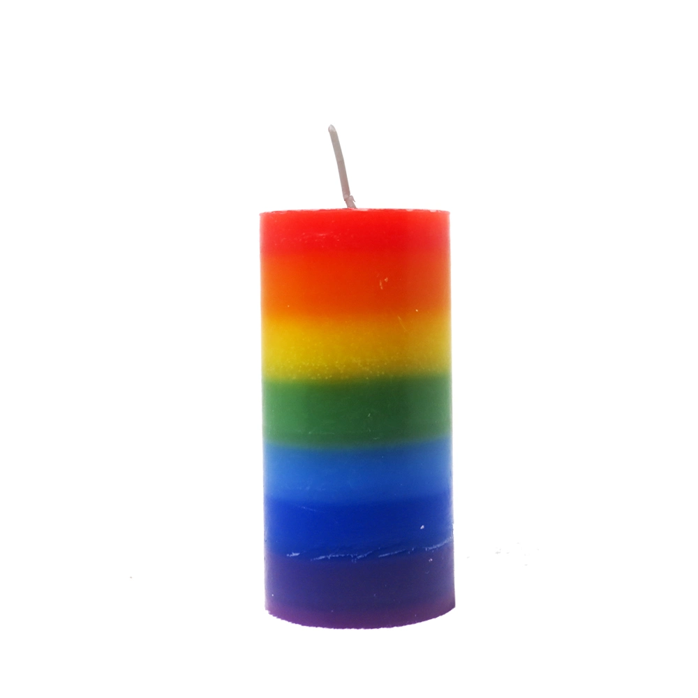 Decorative Pillar Wax Candle for Household and Party Use