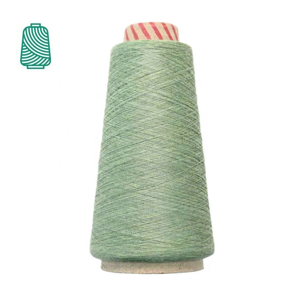 Poly/Cotton Yarn 2 Ply Ne 60 for Weaving/Knitting, Dyed