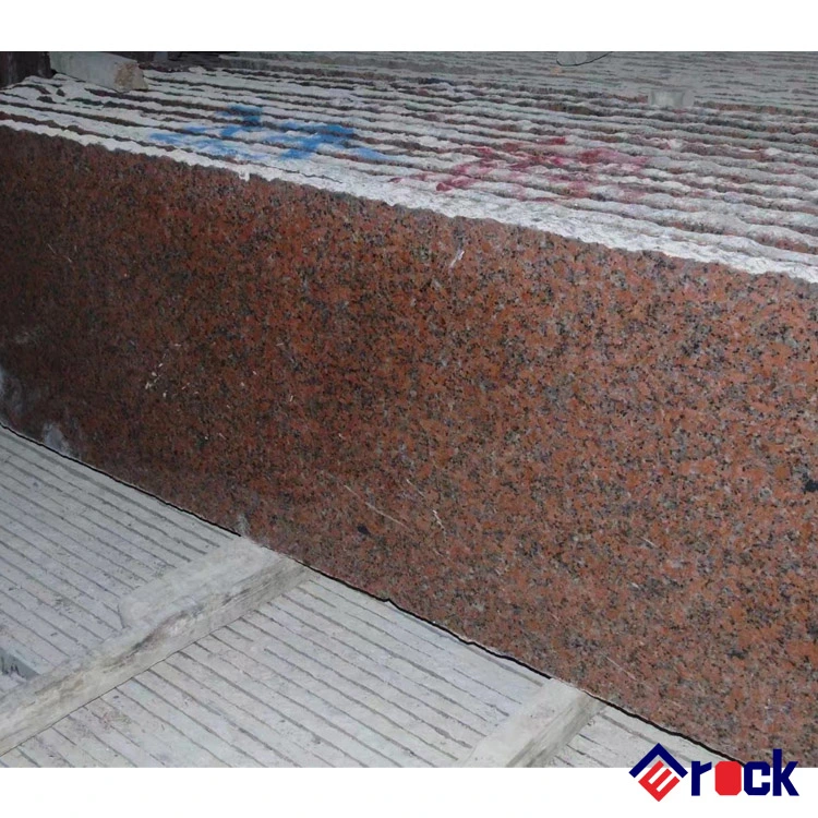 Factroy Price Low Price Polished G562 Maple Red Granite Slabs for Outdoor Paving Stone