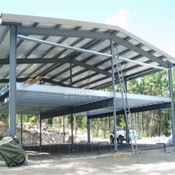 Prefabricated Storage Buildings Warehouse with Steel Structure Frame