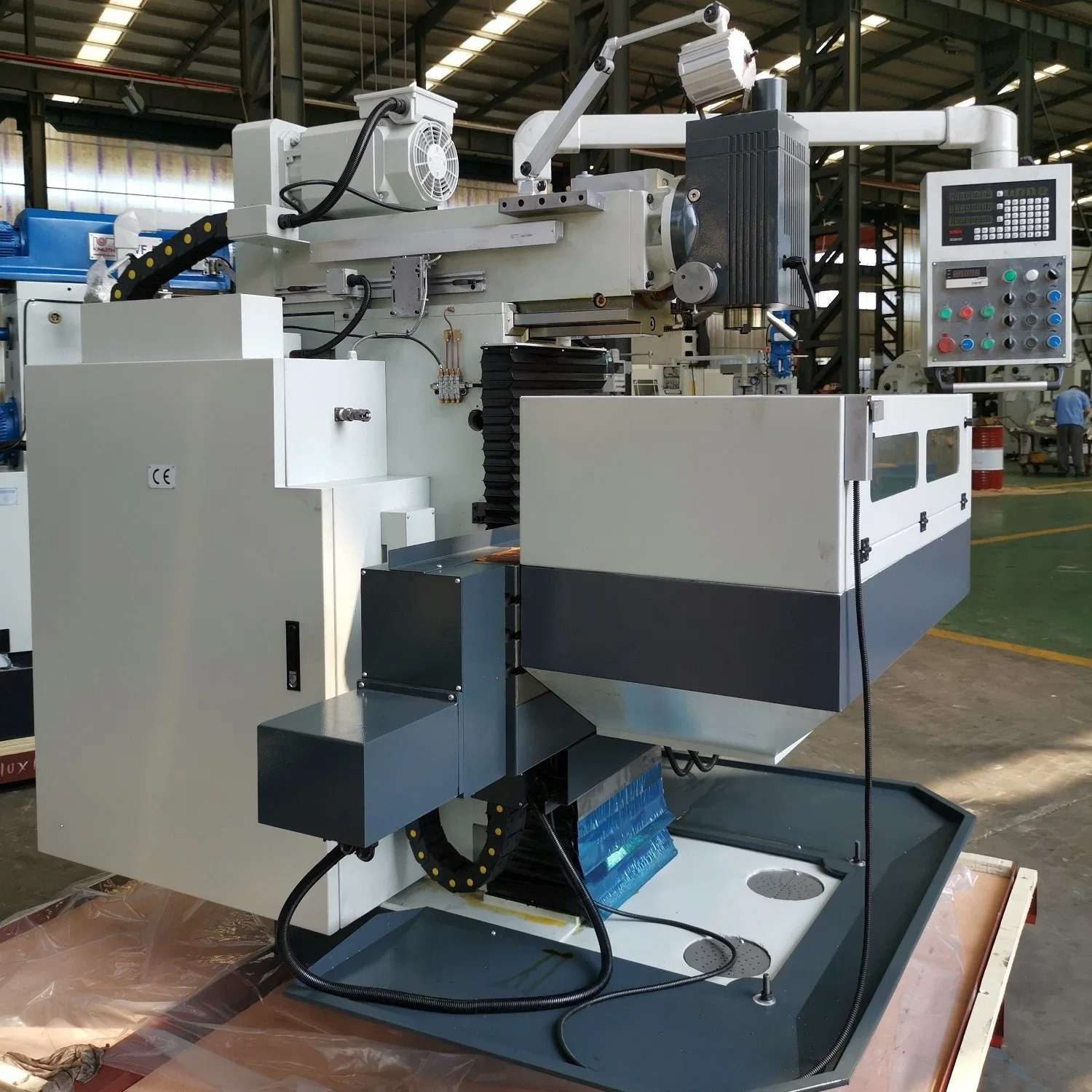 Universal Drilling Milling Machine with Vertical Horizontal Spindle for Metal Working