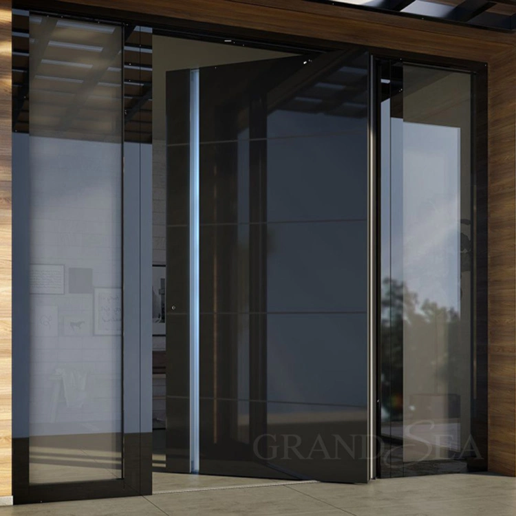 Modern Stainless Pivot Turkish Design Wholesale/Supplier Exterior Steel Door New Steel Door