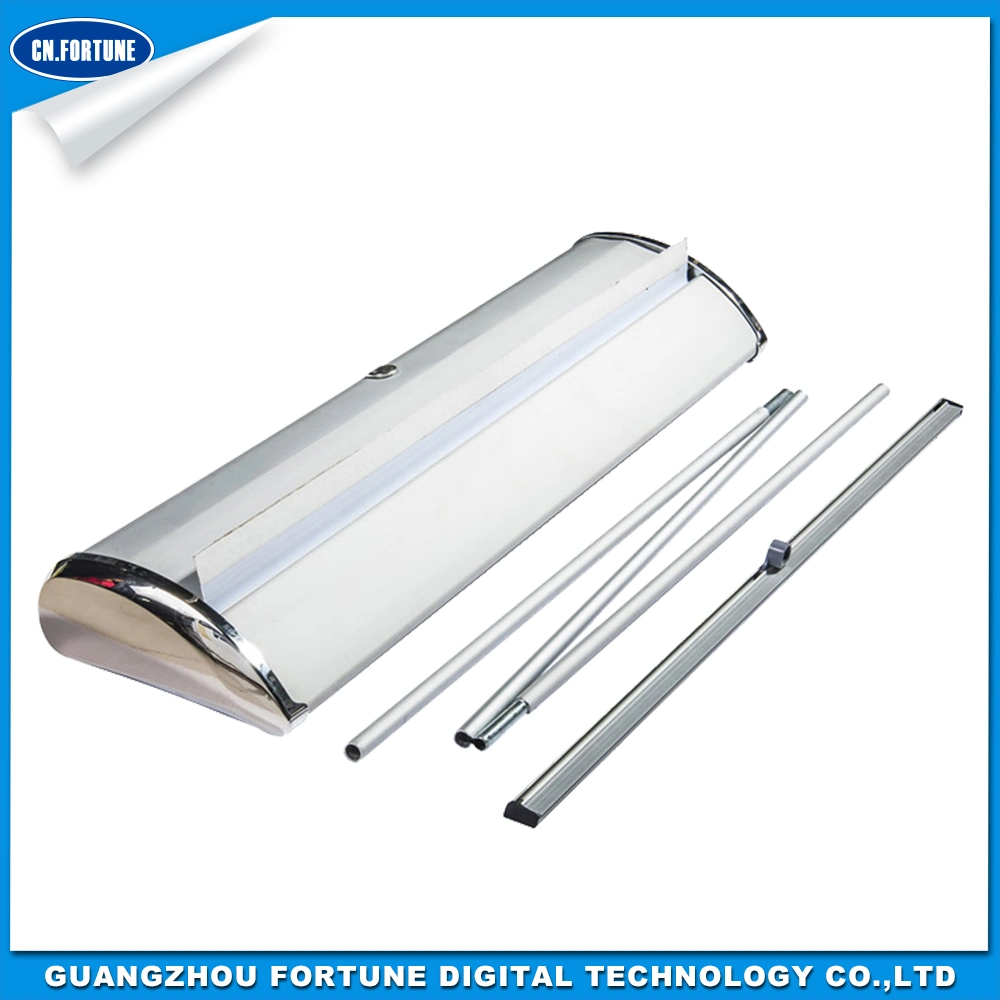 Hot Sale Wide Base Aluminum Roll up Stand with Blue Color