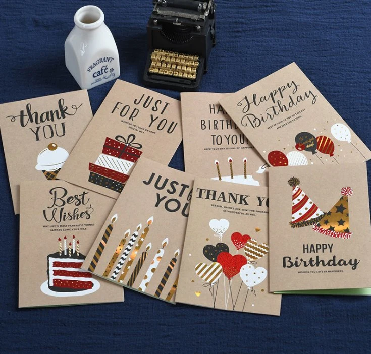 Retro Business Card Greeting Card Birthday Card Wedding Cards Thank You Cards