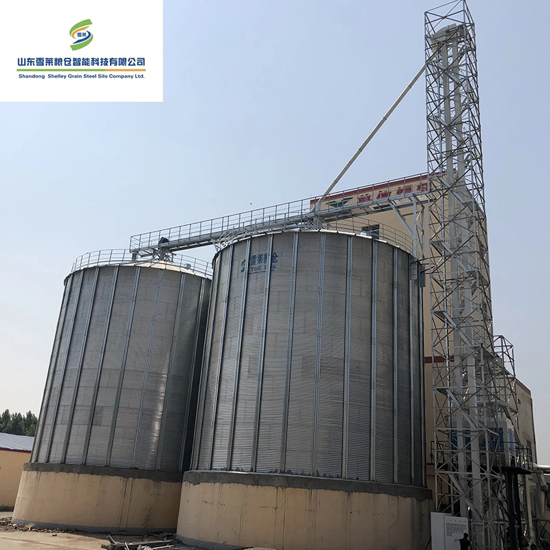 Galvanized Sesame Barley Coffee Beans Storage System Grain Wheat Corn Maize Silos Prices