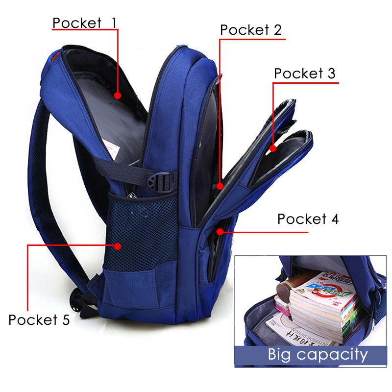 Foska Good Quality Kids Big Capacity School Bag