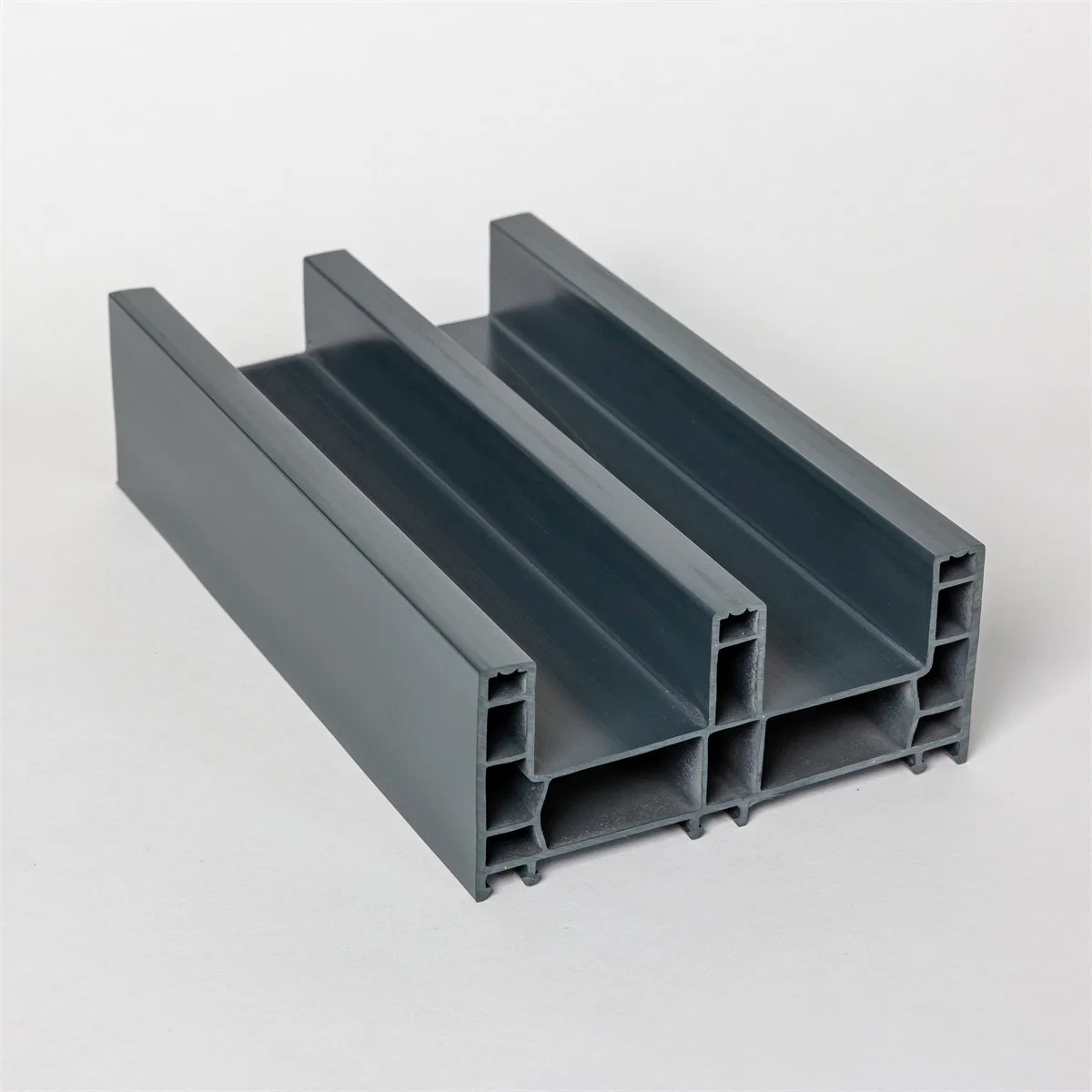 Rigid PVC Profiles UPVC Extrusion Profile Strips for Windows and Doors