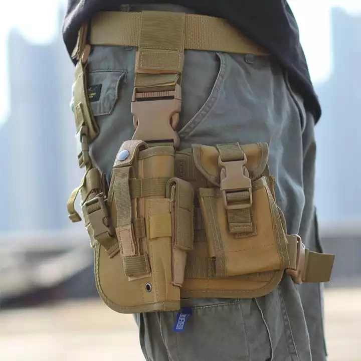 Sniper Tool Bag Molle Drop Tactical Leg Holster Universal Thigh Holster