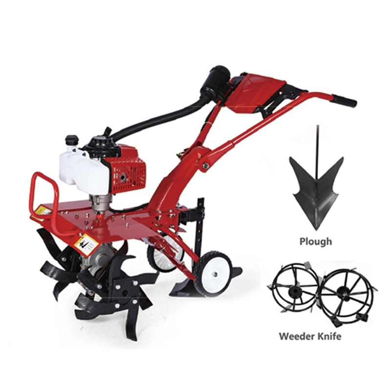 Best Selling Mini Tiller Engine Farm Gasoline Power Mt11 Walking Tractor Crus Price Gearbox Petrol Mini Power Tiller China Garden Rotary Mini Power Tiller