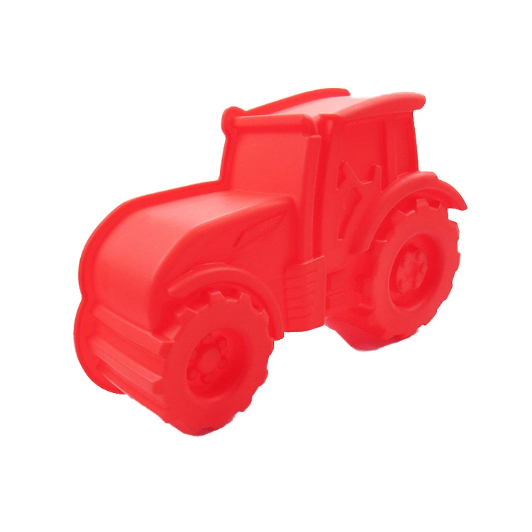 3D Large Locomotive Cake Molds Pan Silicone Tractor Mold for Chocolate Cake Baking Kitchen Tool