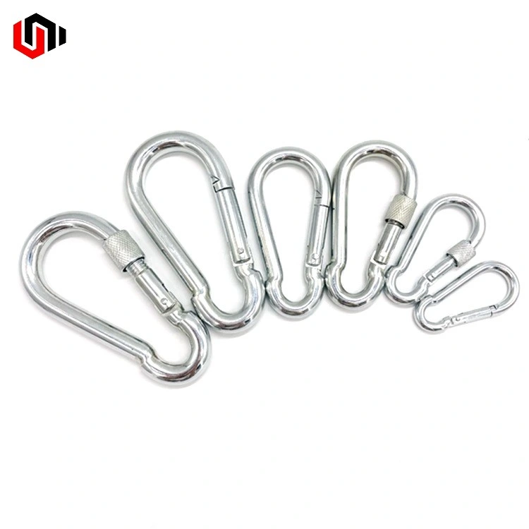 Manufacture Stainless Steel DIN5299d Spring Snap Hook Round Forged Wire Rope