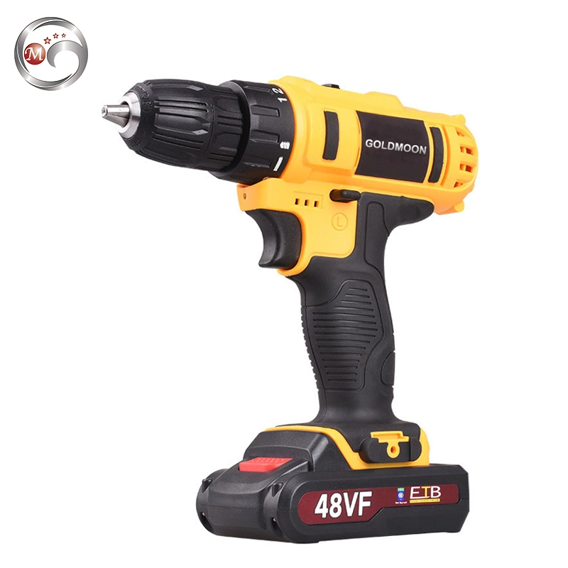 48V Lithium Electric Drill Cordless Lithium Drill Power Tools Cordless Drill