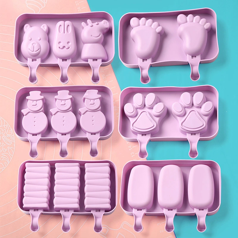 Silicone Ice Cream Mold Popsicle Ice Maker Mold Mi15815