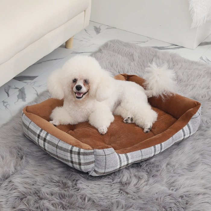 Comfortable Pilling Resistant Pet Bed for Cat and Dog Keep Warm in Winter