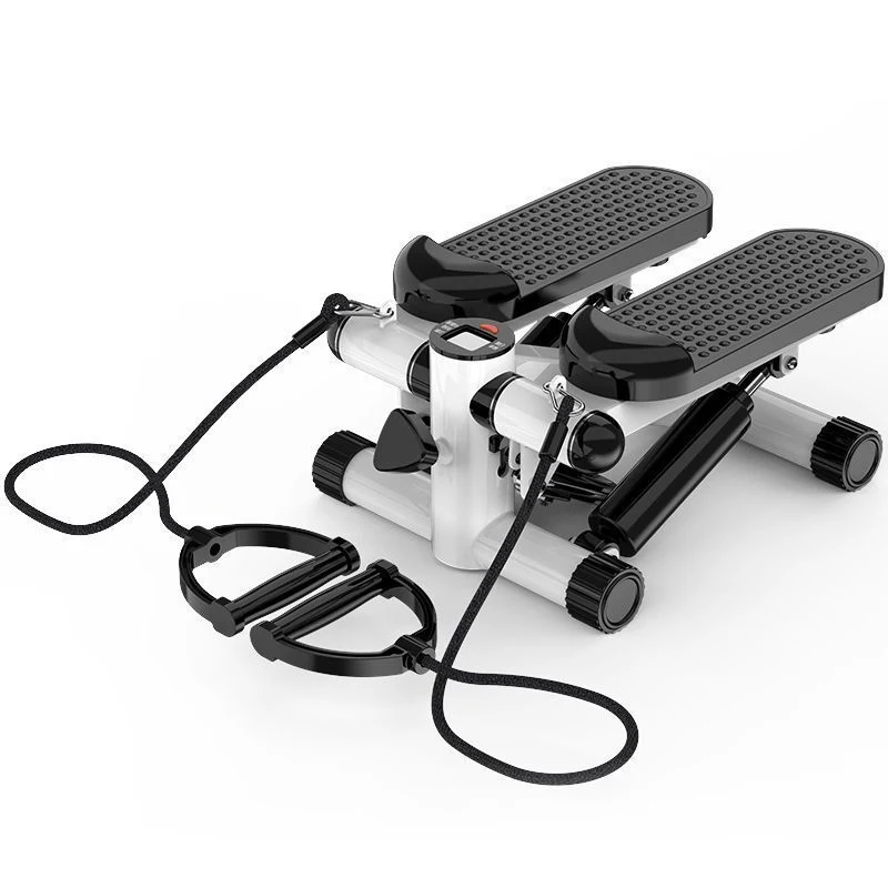 Niceday steppers para exercício, stair Stepper com bandas de resistência, Mini Stepper com capacidade de carga, Hydraulic Fitness Stepper com monitor LCD