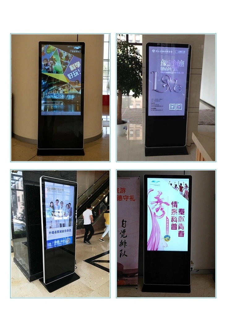 HD LED Display LCD Monitor Advertising Display Ad Player Floor