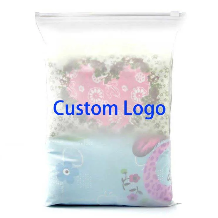 PVC PE Zipper Plastic Packaging Bags for Clothing/Underwear