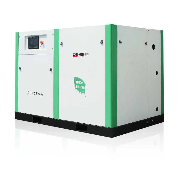 German Quality Silent TUV Class 0 Hospital Screw Type Dental Compressor Air Compressor Oil Free Air Compressor