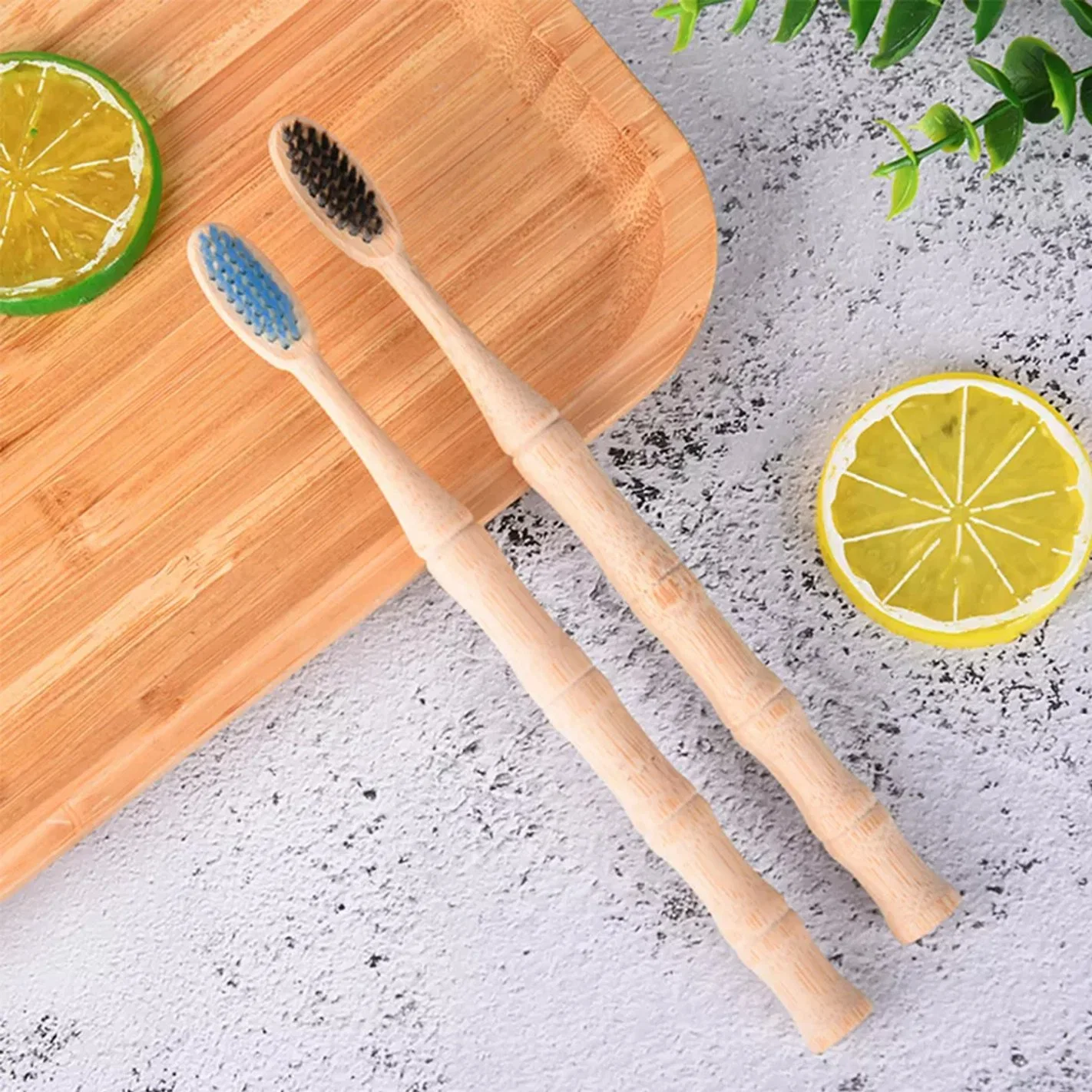 Wholesale/Supplier Premium Polishing 100% Natural Biodegradable Bamboo Toothbrush