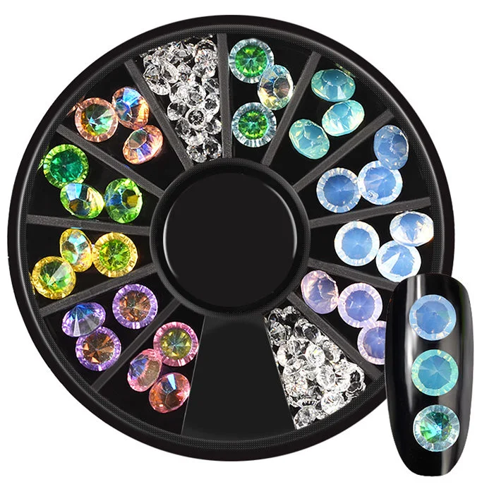 Professionelle Nail Crystal Stone Maniküre Nail Sticker Drucker Strass Schönheit Produkt