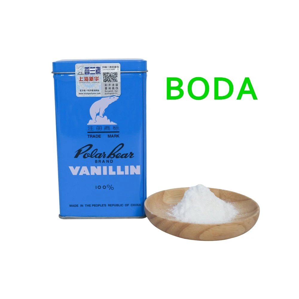 Competitive Price Food Grade Flavoring 99% Purity White Powder Vanillin