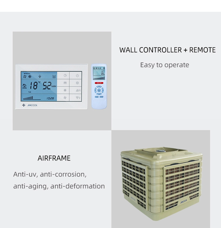 Jhcool 1.8kw 18000m3/H Industrial Evaporative Air Cooler for Australia