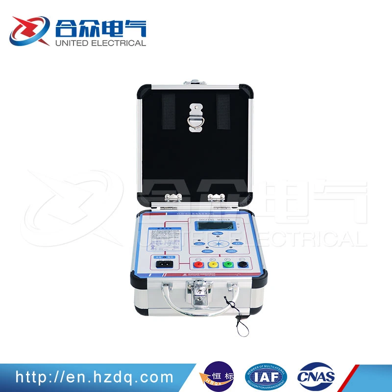 Digital Earth Ohm Resistance Tester with Measuring The Soil Resistivity and Ground Voltage