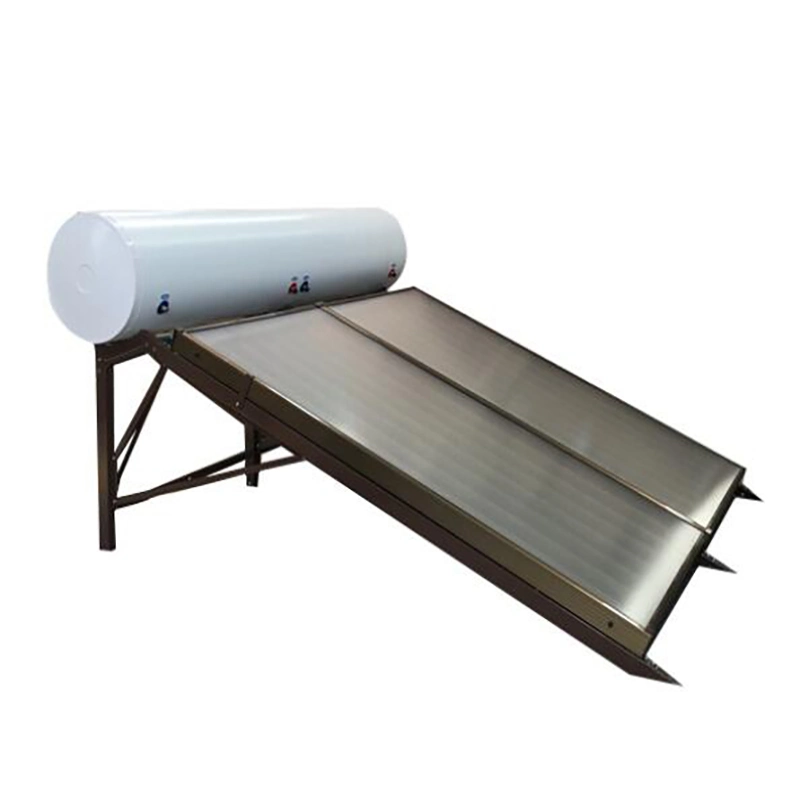 Stainless Steel 200L 300L Split Flat Plate Collector Type Whole Set Pressurized Hot Solar Panel Water Tank Heaters