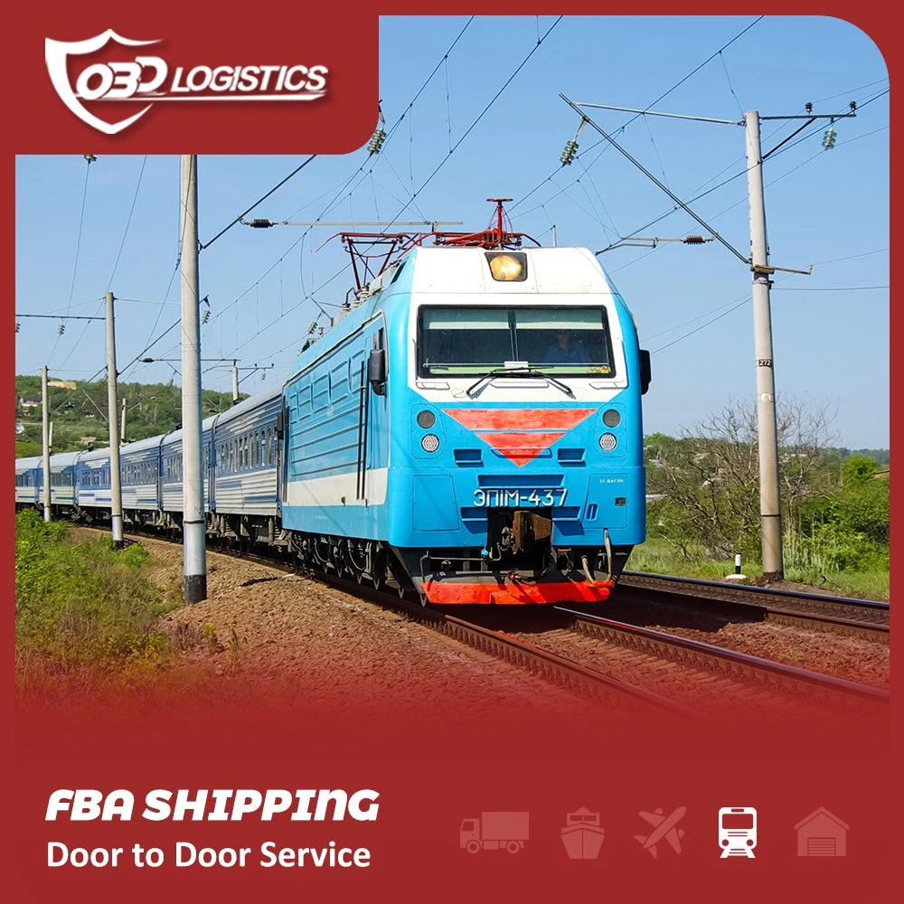 DDP Shipping Agent para Dinamarca Suécia Suíça Transporte ferroviário de mercadorias Serviço de logística de taxas de envio porta a porta