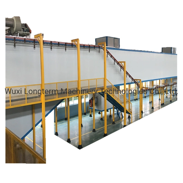 Precision Electrostatic Painting Production Line for Aluminum Profiles, Powder Coating Spray Booth*