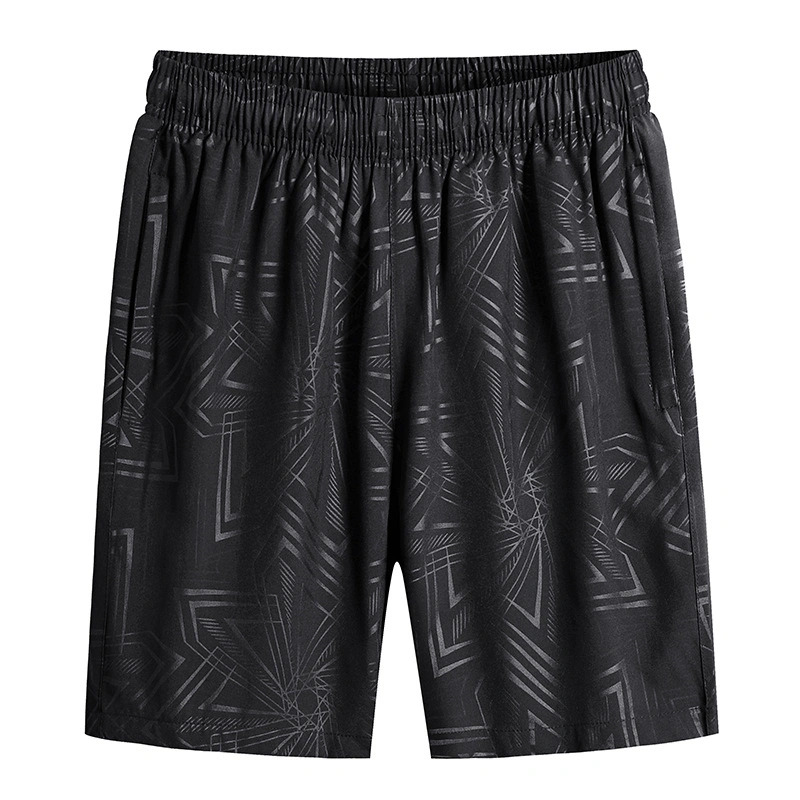 Sports Short Pants Men's Loose Summer Wear Casual Korean Print