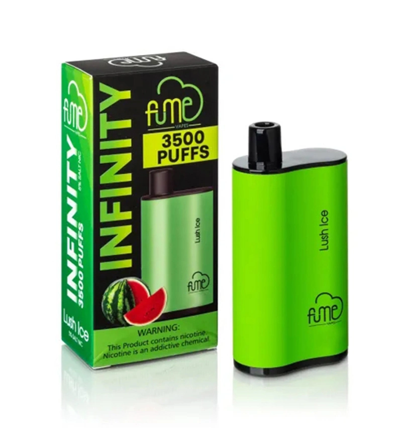 مصنع تصنيع المعدات الأصلية (OEM) نكهات الفاكهة عالية الجودة Fume Infinity Vape يمكن التخلص منه 3500 Puff Bar EGO Cbdd Fume 3500