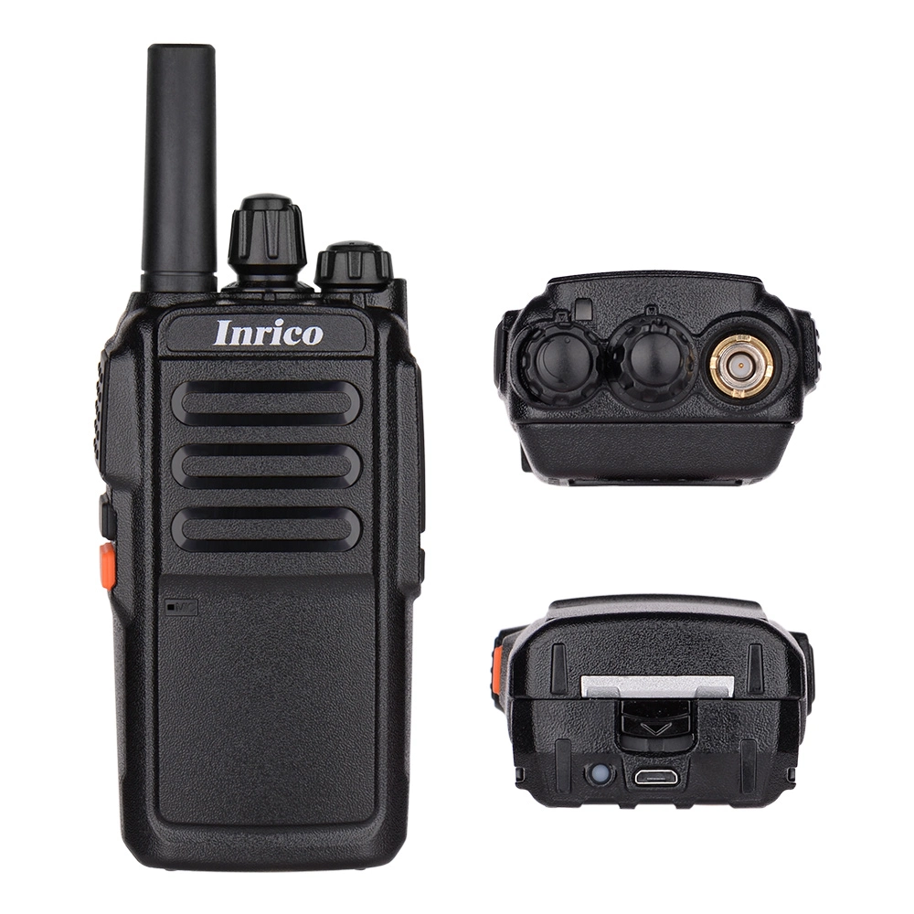 Inrico Nueva versión 3G WCDMA Network Android Walkie Talkie Radio Sin radio de pantalla T196