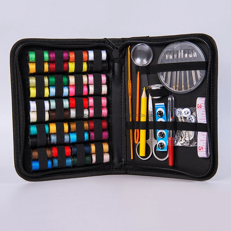 DIY multifuncional de kits de costura Saco de costura para viagens de mão Kit de costura
