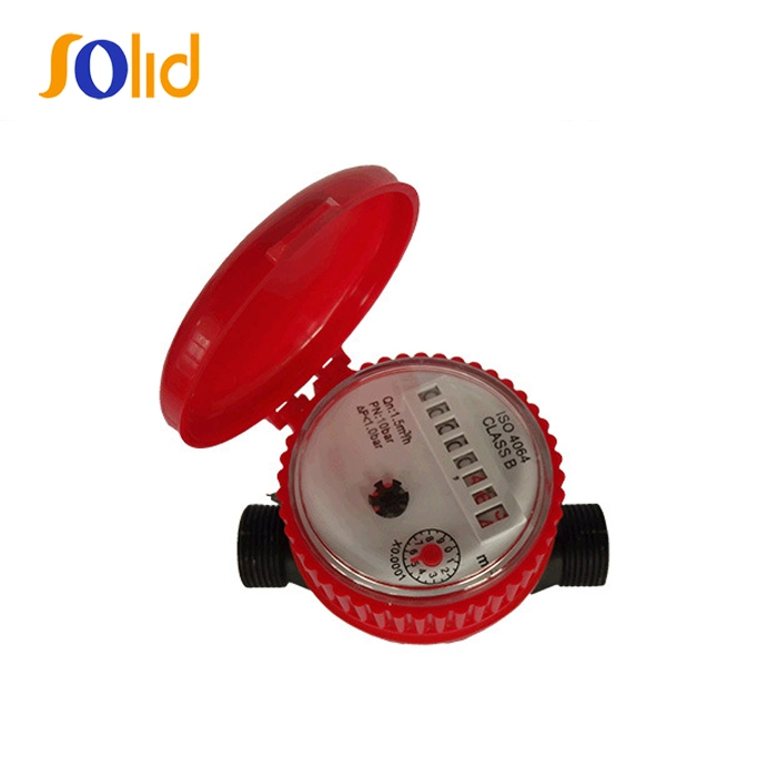 Single Jet Nylon Hot Water Meter