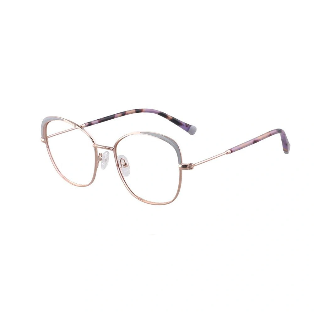 Gd Beautiful Design Cat Eye Women Metal Optical Frame Women Eyeglasses Glasses Frames