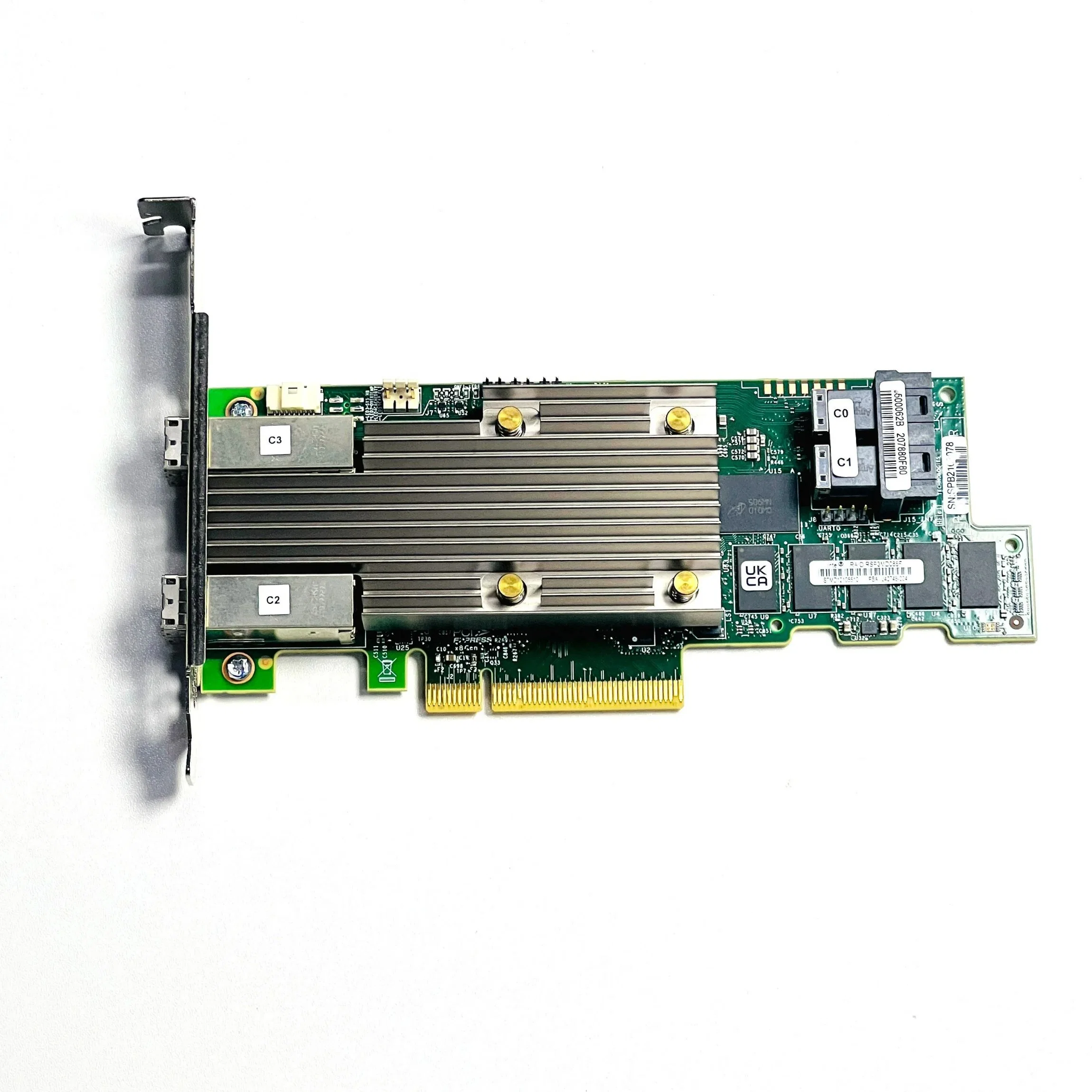 Broadcom MegaRAID 9480-8I8e RAID-Controller 12GB/S Tri-Mode 8 interne Ports Und 8 externe Ports Speicheradapter 05-50031-00-Karte