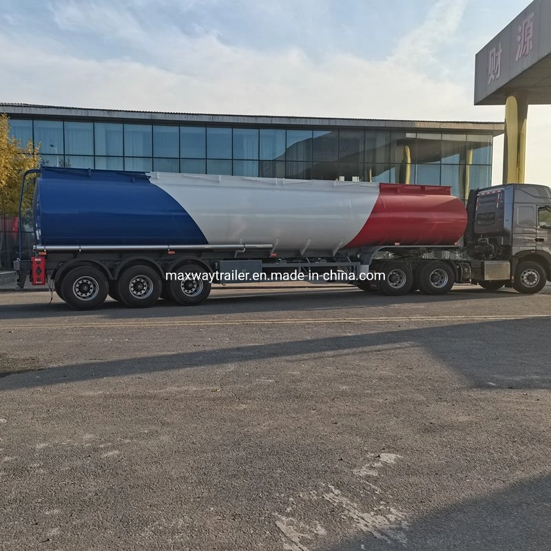 Maxway Brand 42000-60000 Liter Diesel Kraftstofftank Anhänger Petroleum Road Tankwagen