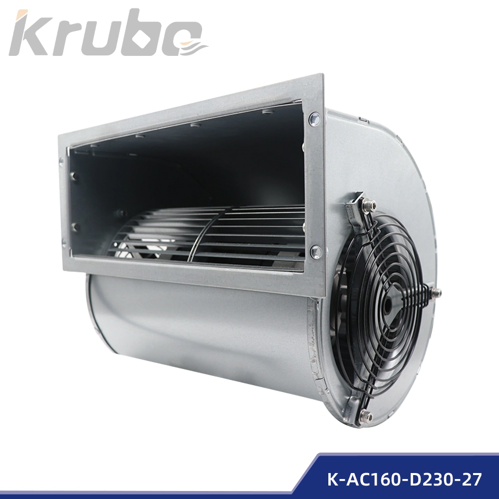 Blowers, AC Radial Blowers, Double Inlet, 160mm (K-AC160-D230-27)