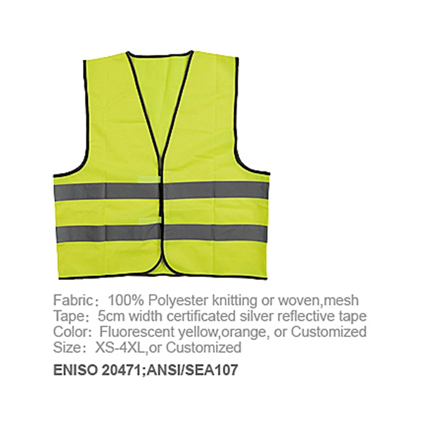 Eniso 20471, ANSI/Sea107 Warning Roadway Safety Reflective Vest