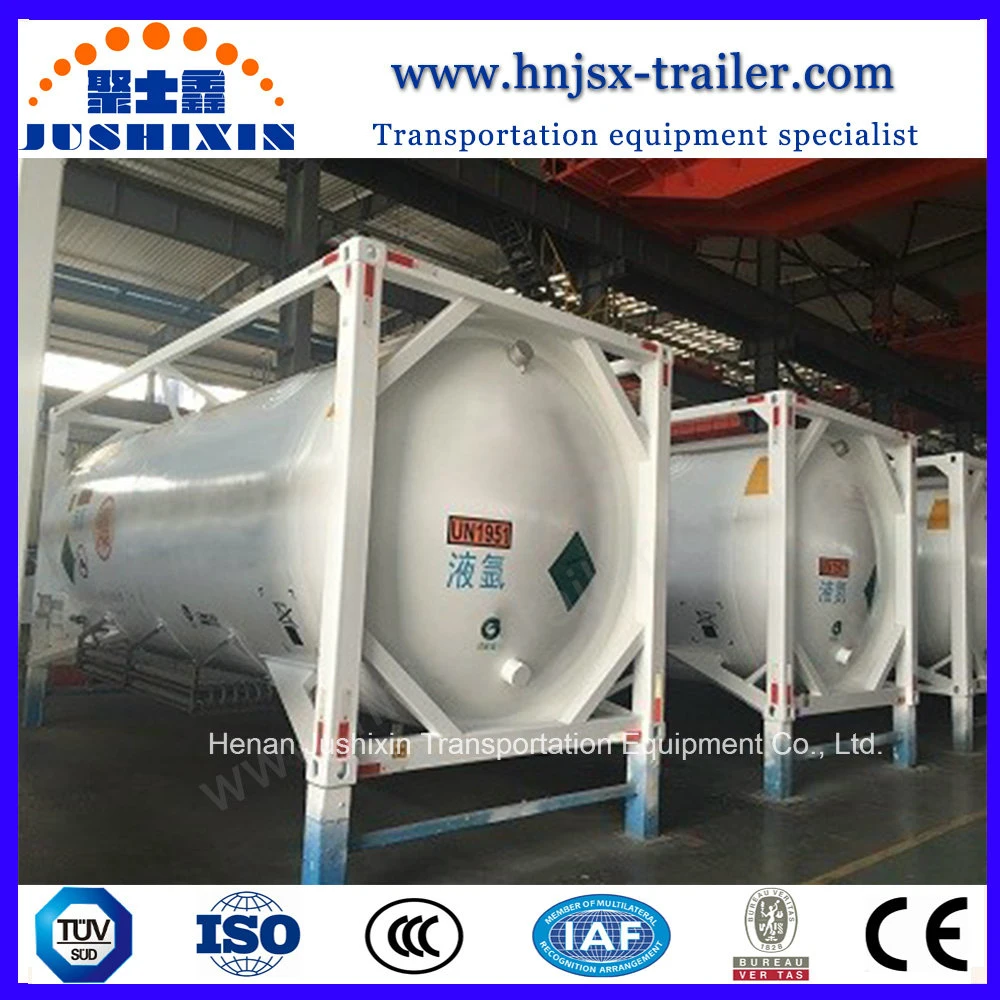 20feet Shipping Cryogenic Lox, Lin, Lar, Lco2, Ln2o, LNG Container