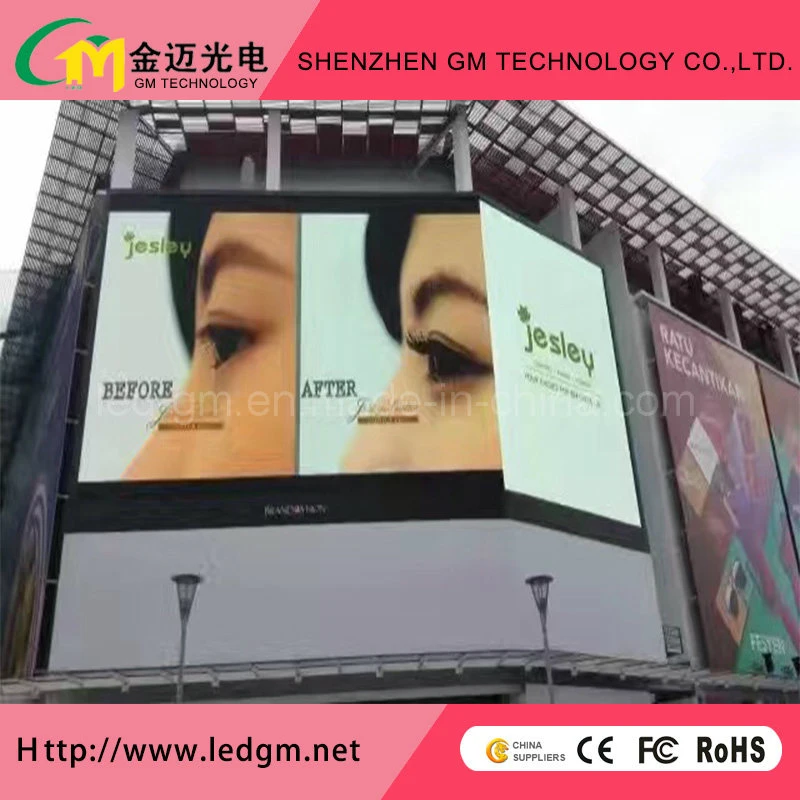 Outdoor Advertising Front Service Electronics Digital LED Display Screen, P10mm