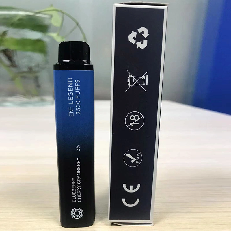 Shenzhen Factory Wholesale/Supplier 3500 Puffs Ene Legend Disposable E Cig Smooth Taste Elux Legend