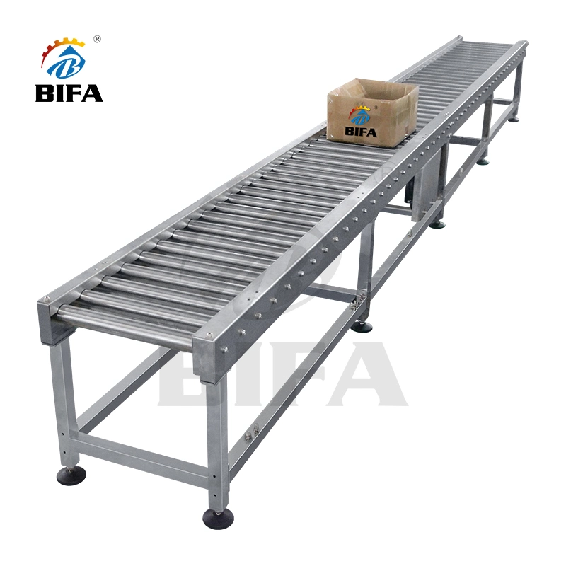 Bifa Professional Custom Transportation Straight Running Roller Conveyor